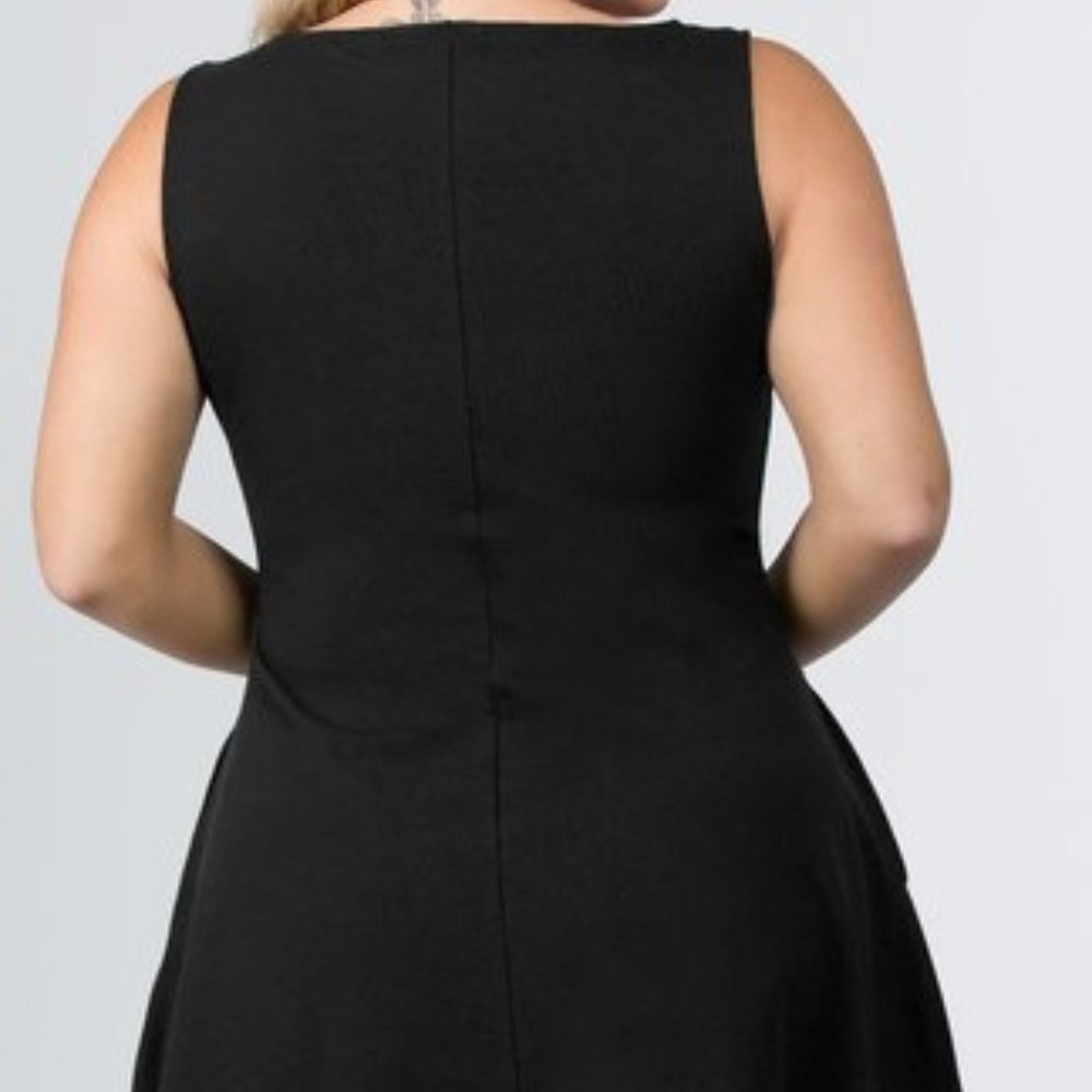 YELETE Plus Size A-Line Dress | NWT - Picture 2 of 5